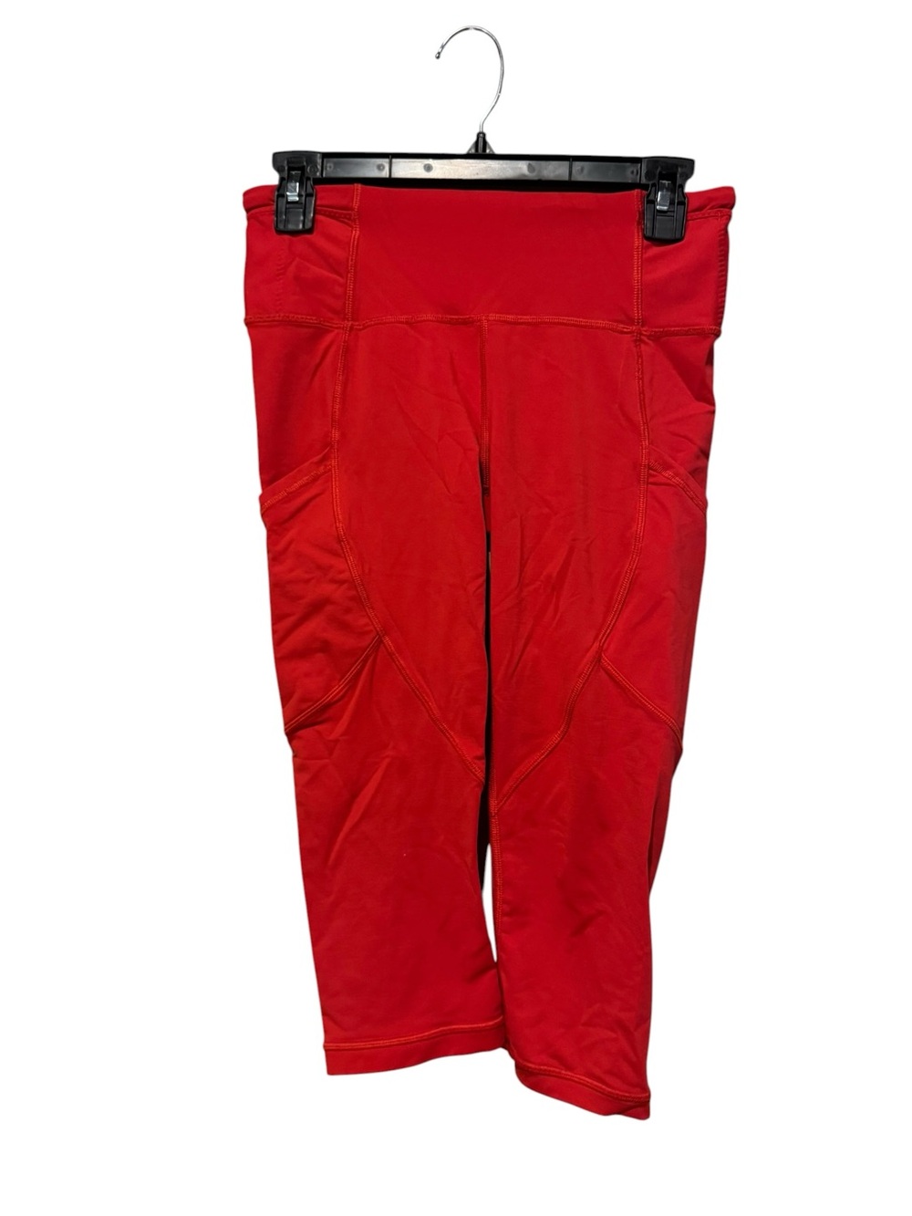 lululemon‎ athletica Red Capri Leggings